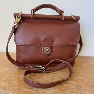 Rare Vintage Coach Willis 9927 | USA Made in 1995 | Restored British Tan